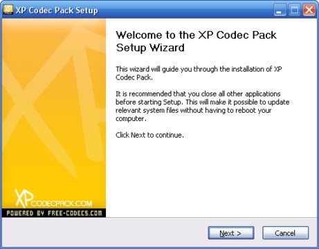 XP Codec Pack